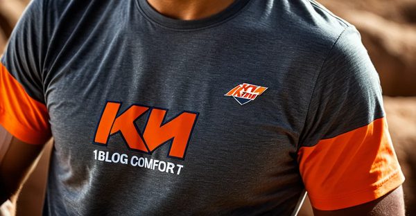 Un tee-shirt de la marque ktm : confort et style au top !